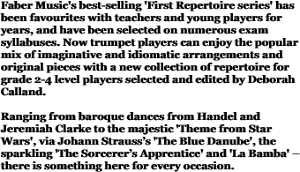 Faber Music's best-selling 'First Repertoire